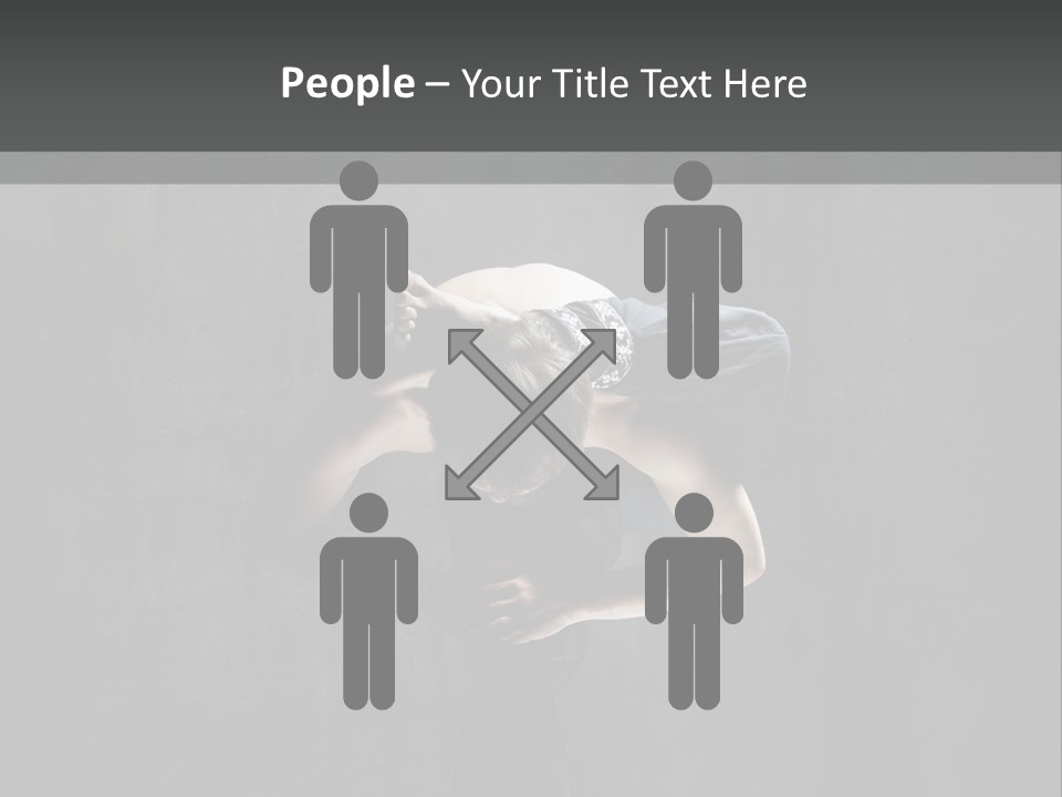 Caucasian Stretching Pilates PowerPoint Template