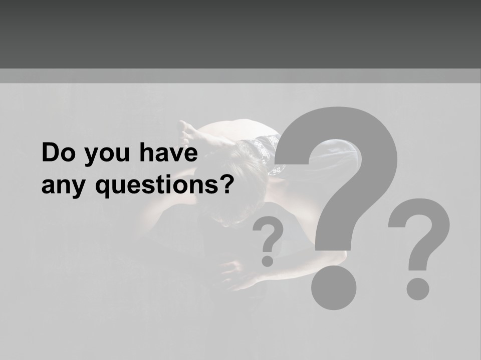 Caucasian Stretching Pilates PowerPoint Template