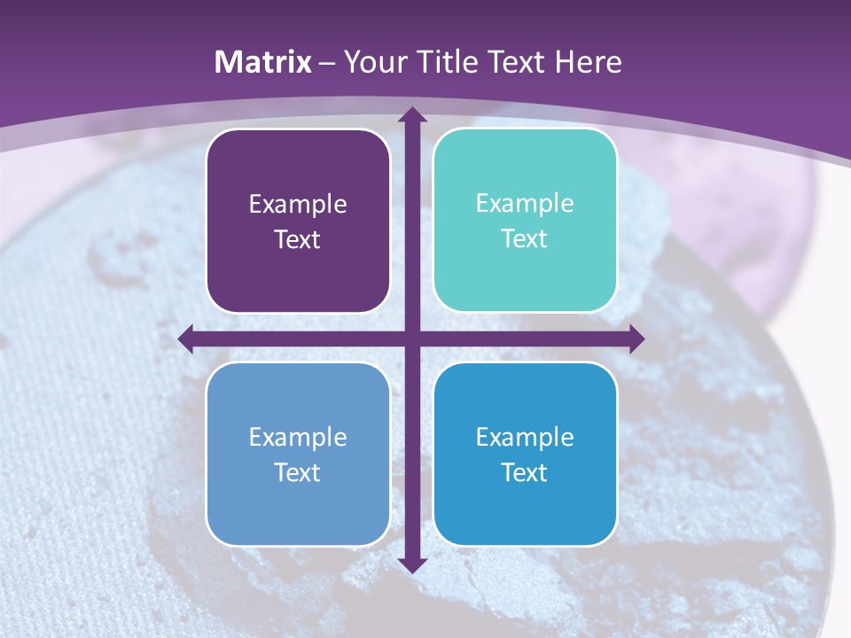 Makeup Make Eyeshadow PowerPoint Template