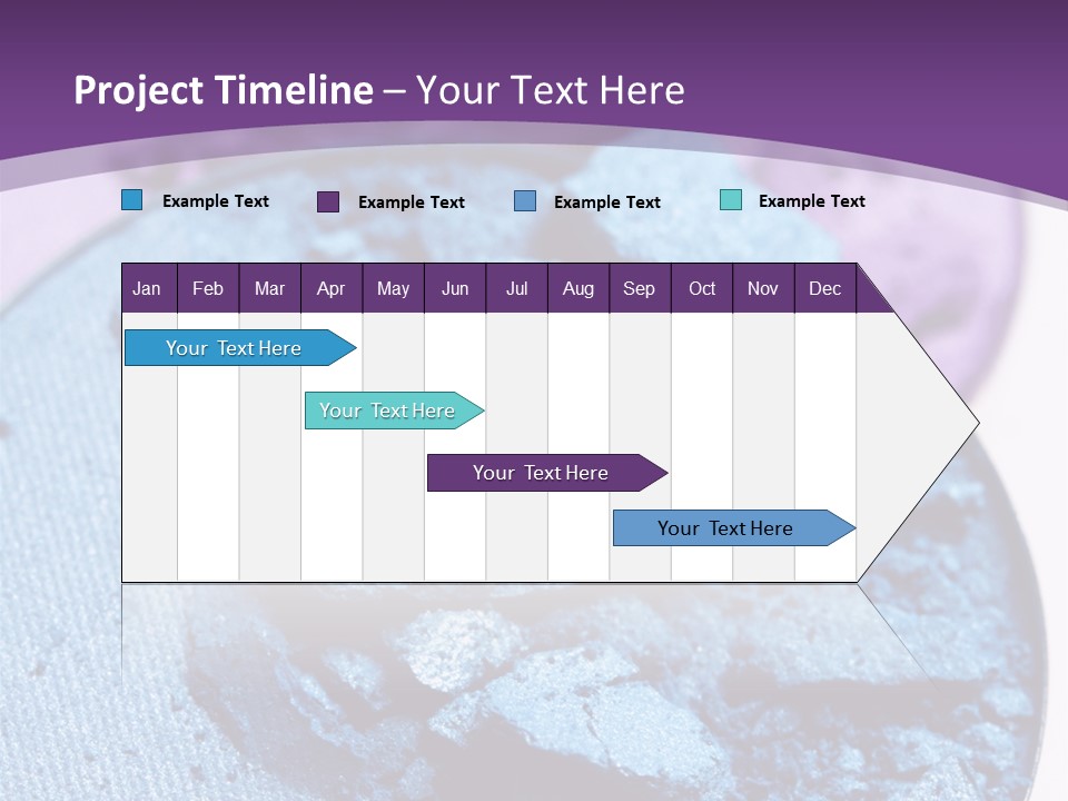 Makeup Make Eyeshadow PowerPoint Template