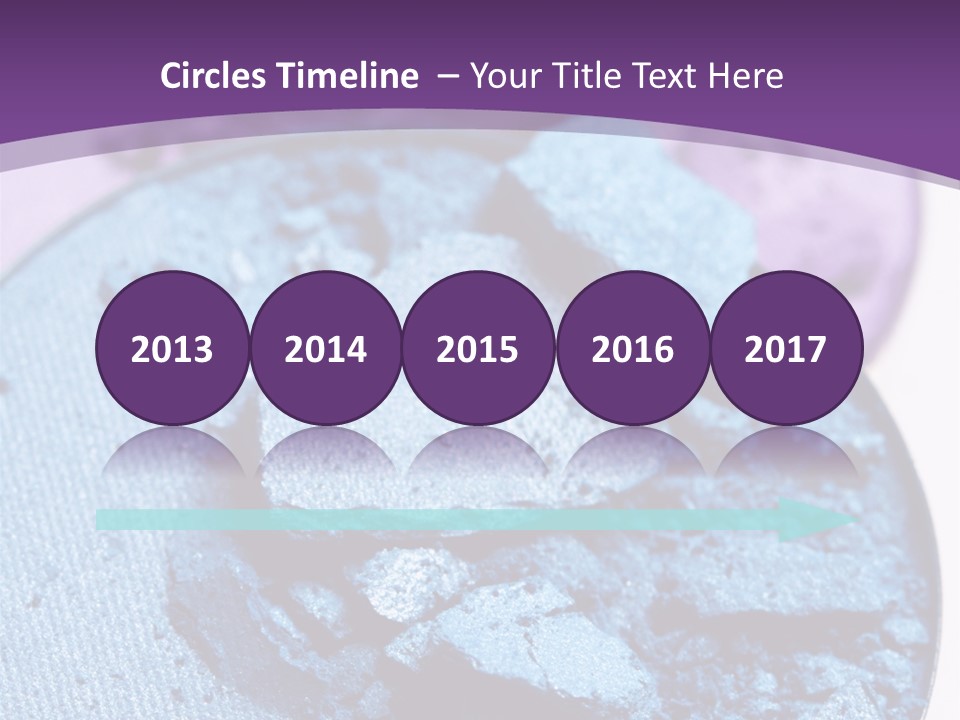 Makeup Make Eyeshadow PowerPoint Template