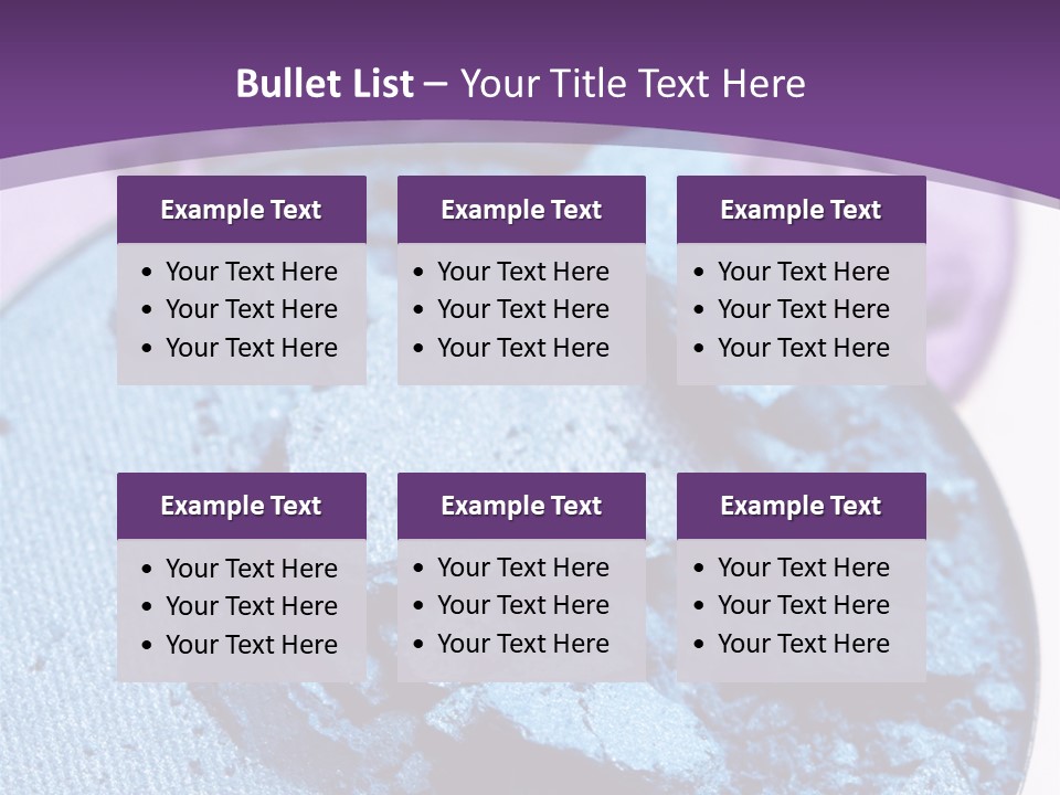 Makeup Make Eyeshadow PowerPoint Template