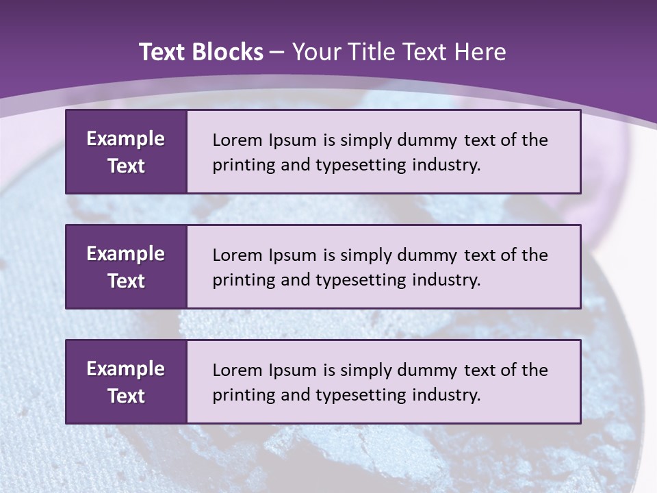 Makeup Make Eyeshadow PowerPoint Template