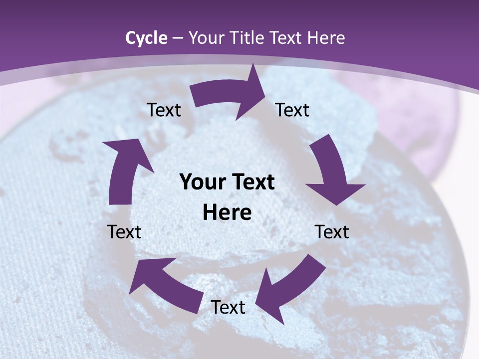 Makeup Make Eyeshadow PowerPoint Template