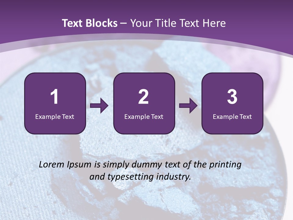Makeup Make Eyeshadow PowerPoint Template