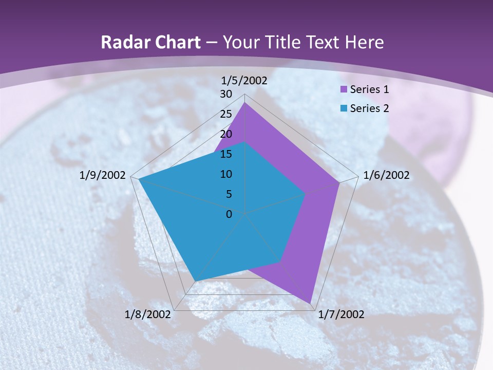 Makeup Make Eyeshadow PowerPoint Template