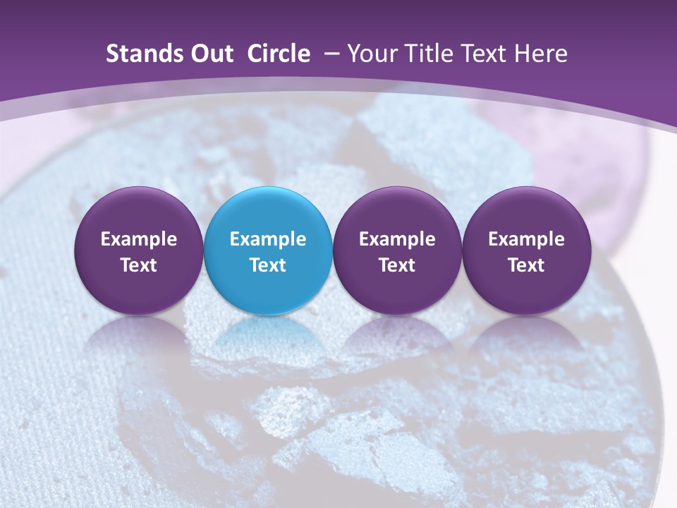 Makeup Make Eyeshadow PowerPoint Template