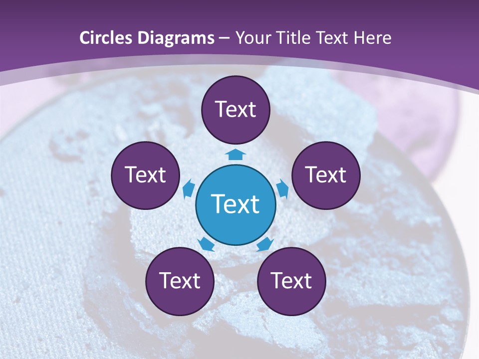 Makeup Make Eyeshadow PowerPoint Template