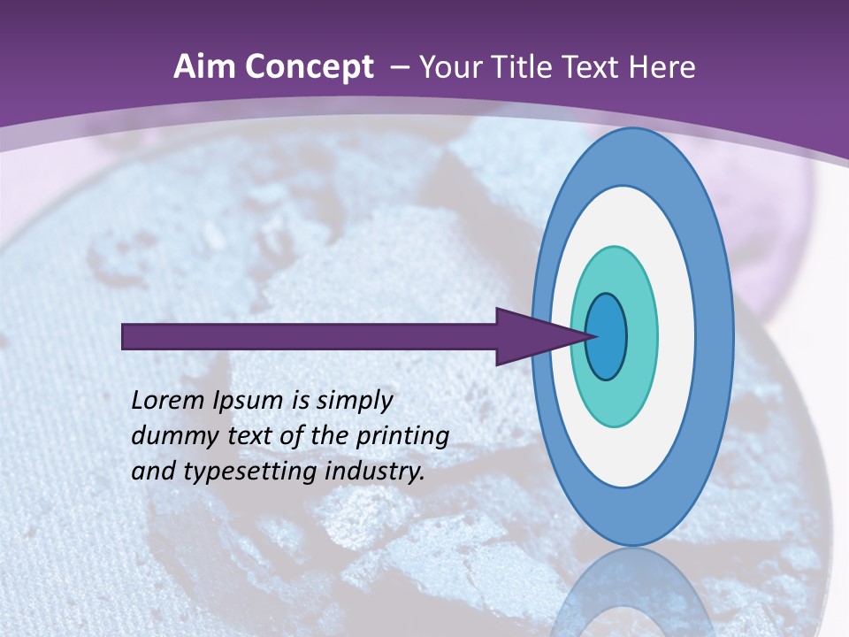 Makeup Make Eyeshadow PowerPoint Template