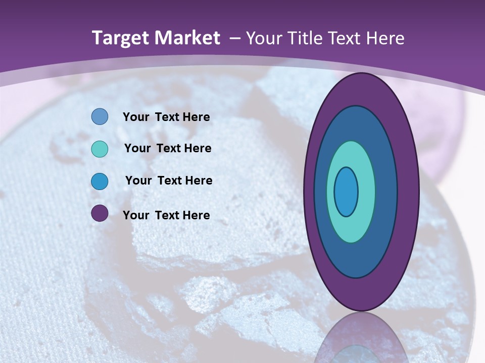 Makeup Make Eyeshadow PowerPoint Template