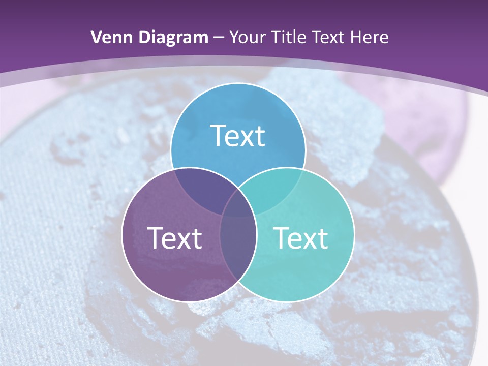 Makeup Make Eyeshadow PowerPoint Template