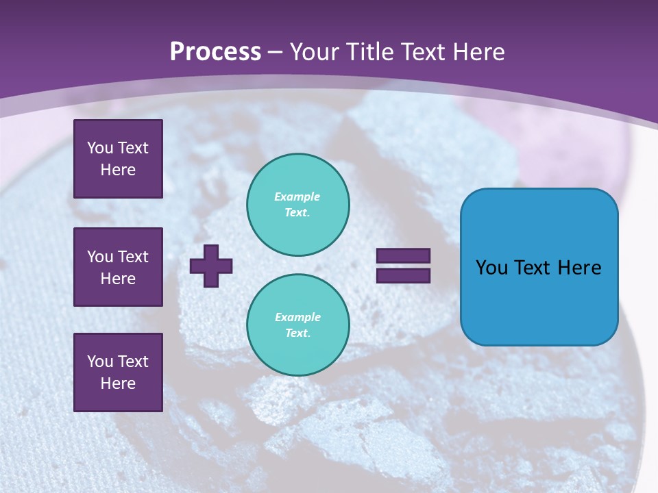 Makeup Make Eyeshadow PowerPoint Template