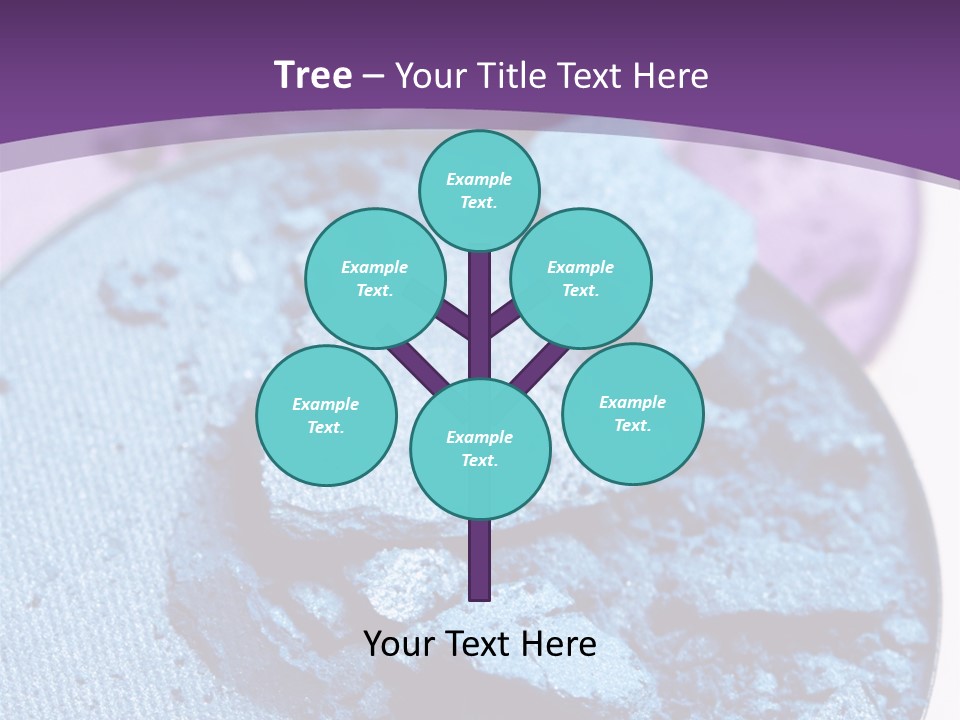 Makeup Make Eyeshadow PowerPoint Template