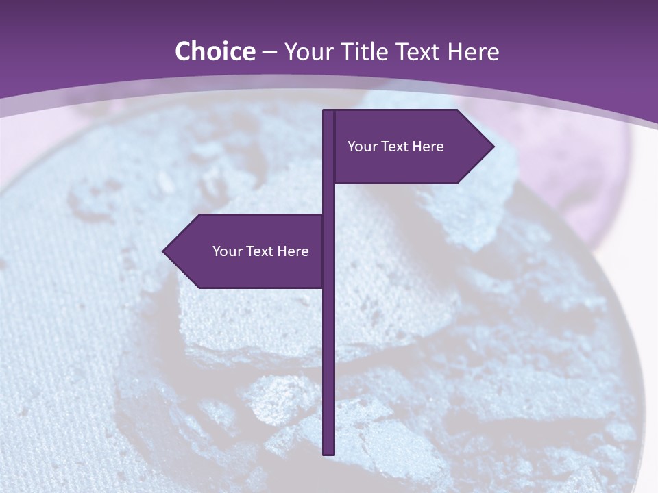 Makeup Make Eyeshadow PowerPoint Template