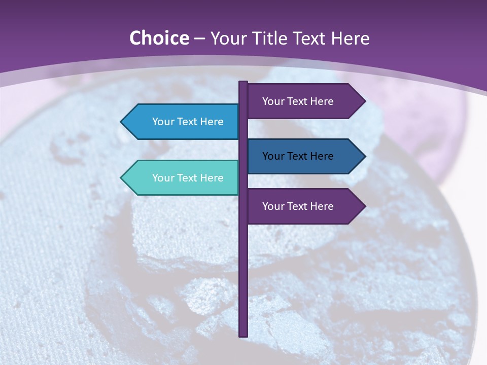 Makeup Make Eyeshadow PowerPoint Template