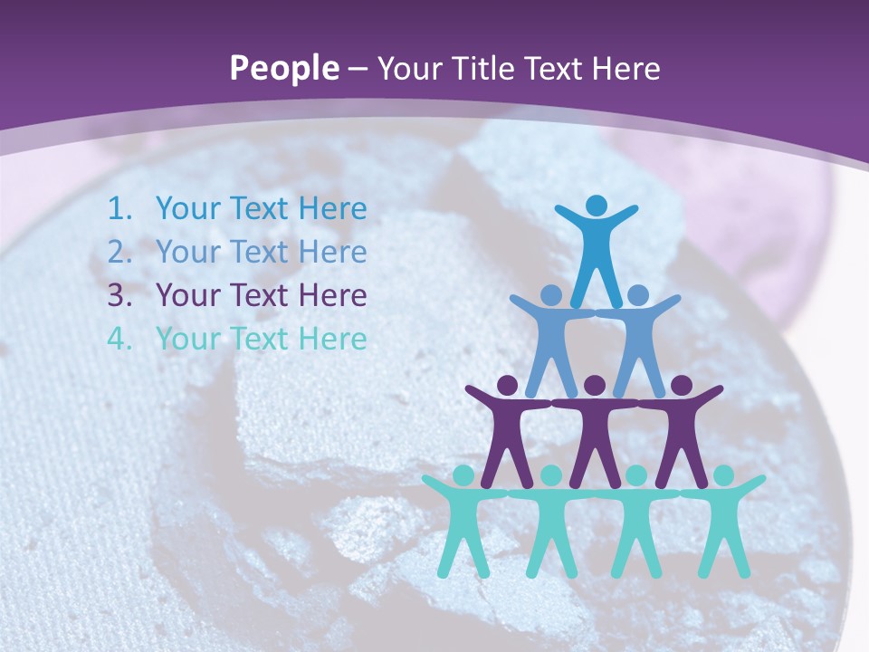 Makeup Make Eyeshadow PowerPoint Template