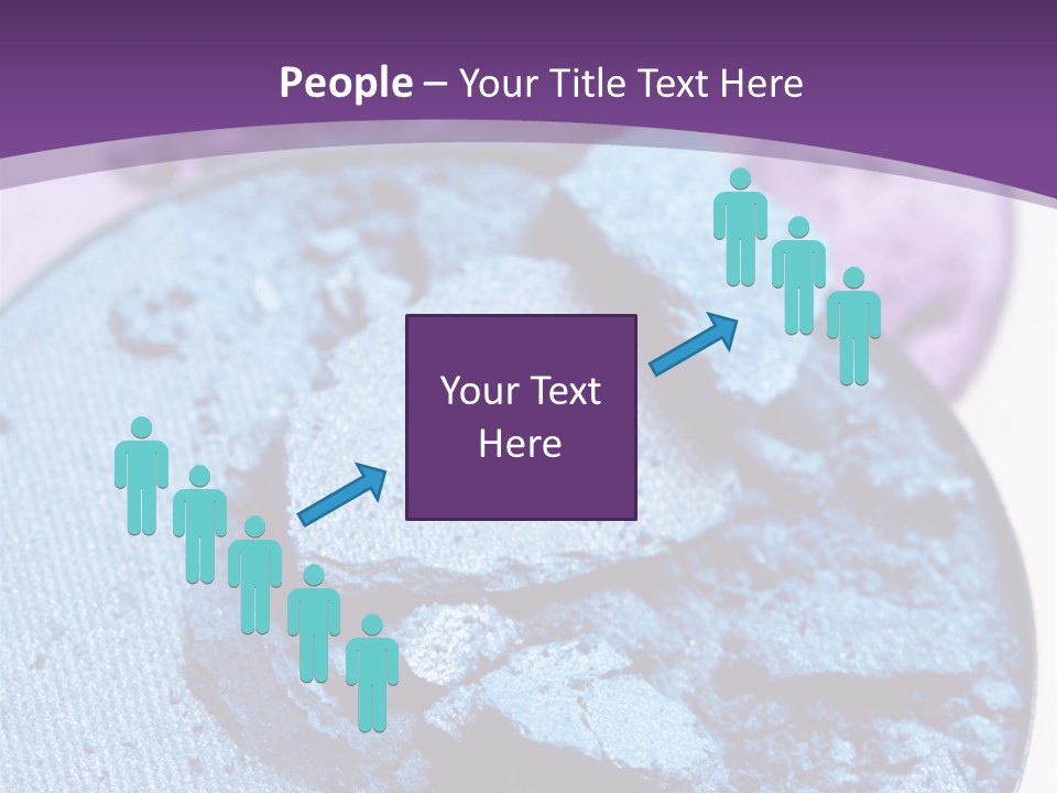 Makeup Make Eyeshadow PowerPoint Template