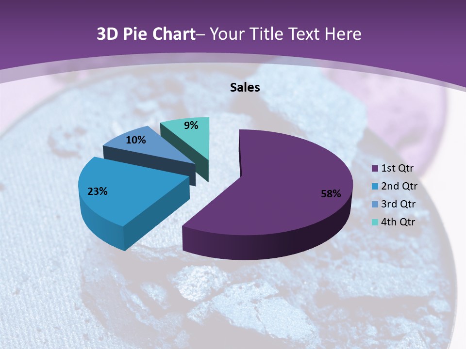 Makeup Make Eyeshadow PowerPoint Template
