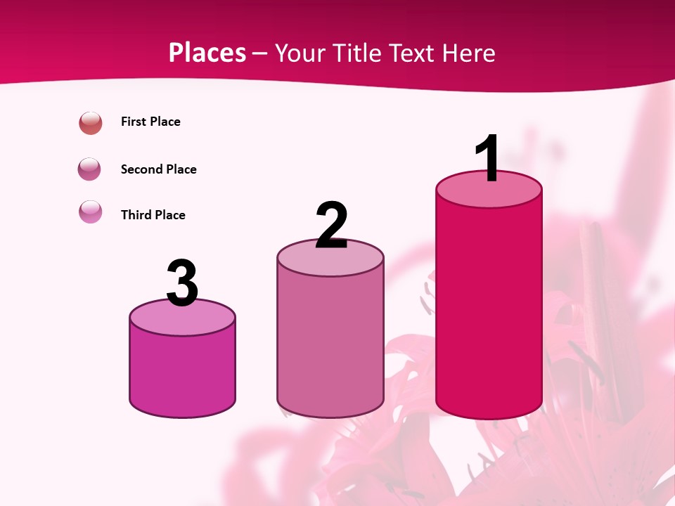 Pretty Blur Petals PowerPoint Template