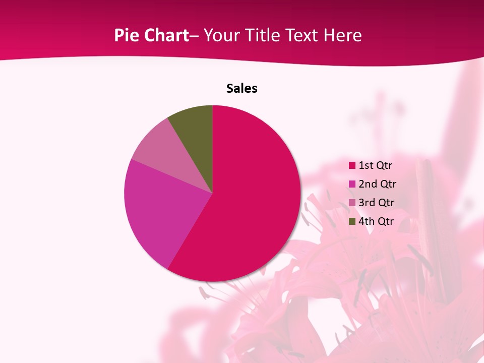 Pretty Blur Petals PowerPoint Template