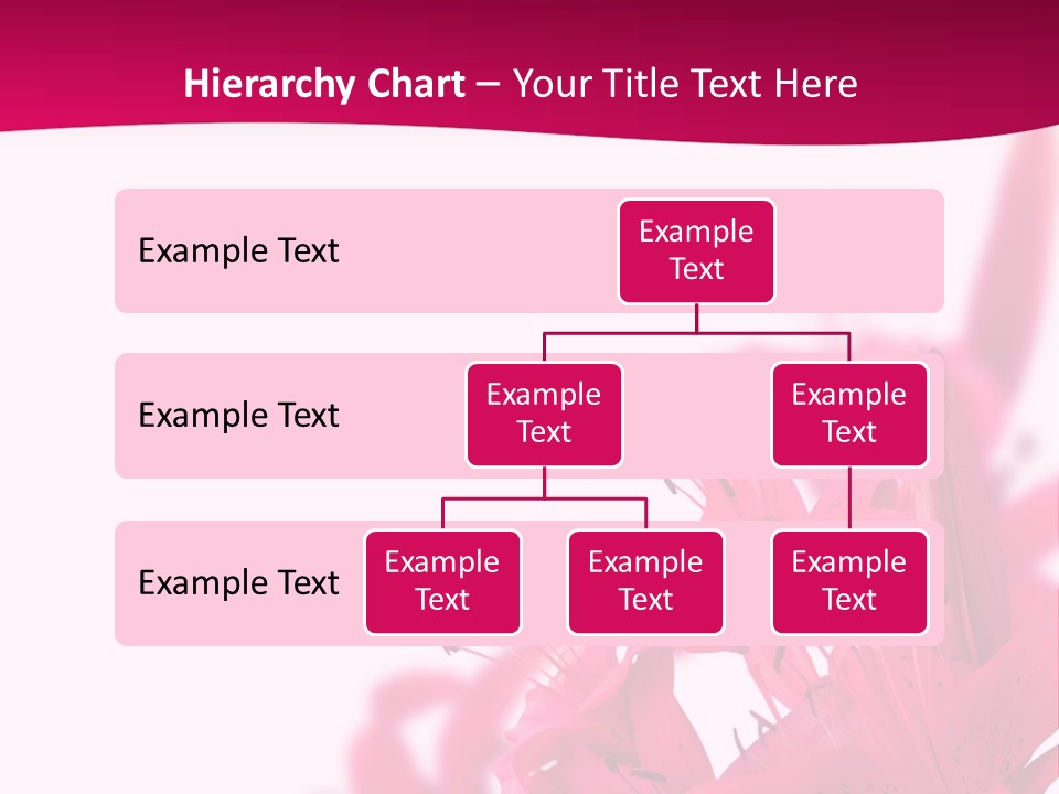 Pretty Blur Petals PowerPoint Template