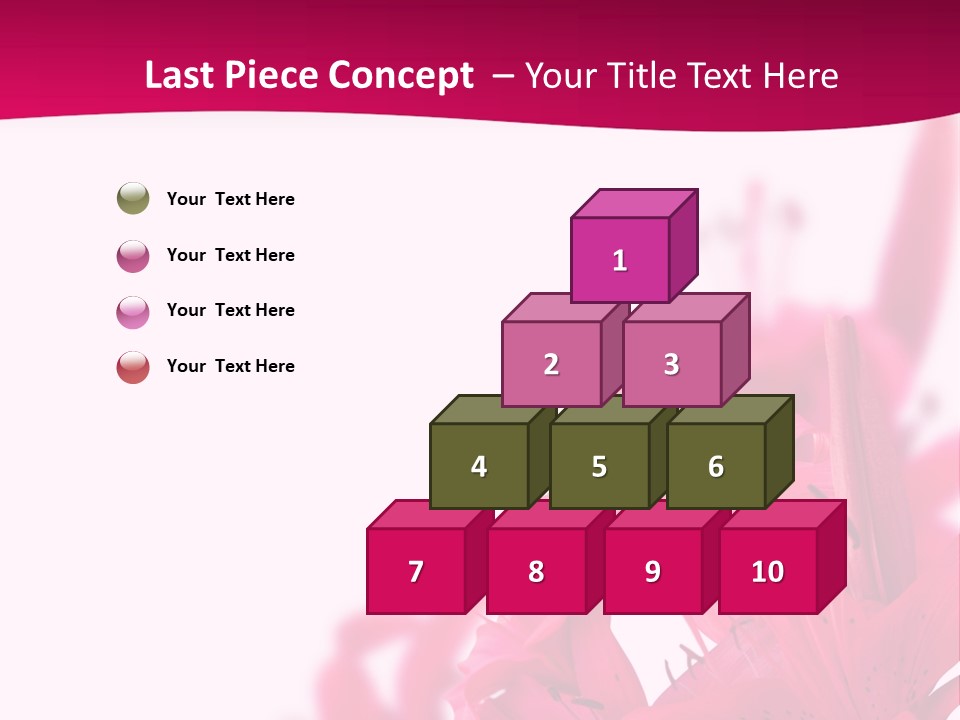 Pretty Blur Petals PowerPoint Template