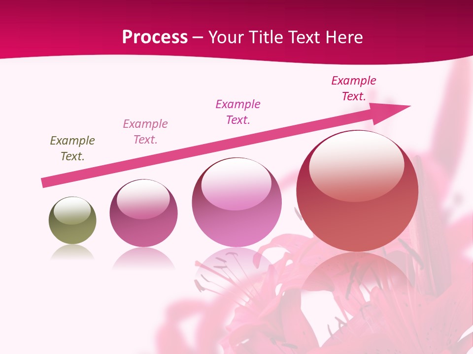 Pretty Blur Petals PowerPoint Template