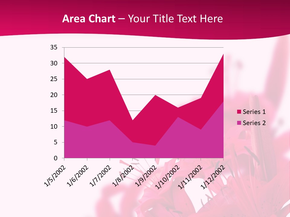 Pretty Blur Petals PowerPoint Template