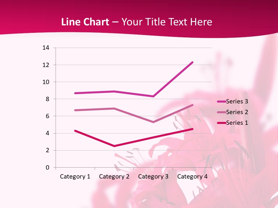 Pretty Blur Petals PowerPoint Template