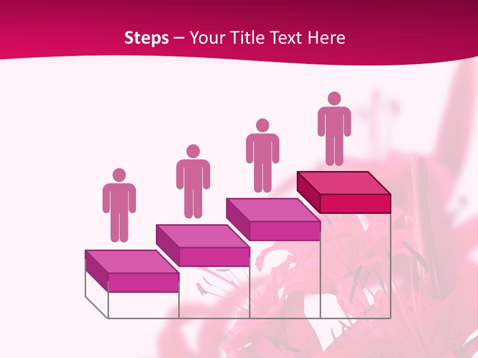 Pretty Blur Petals PowerPoint Template