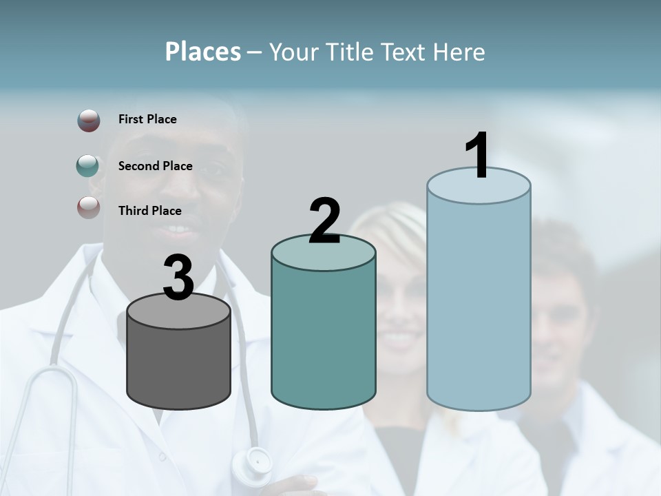 African Group Female PowerPoint Template