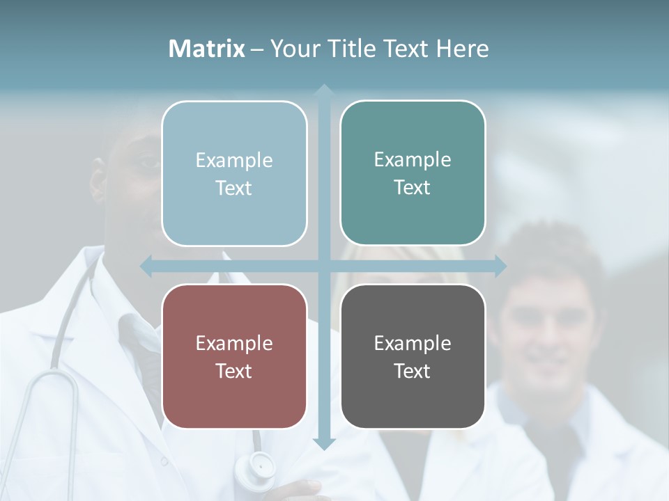 African Group Female PowerPoint Template