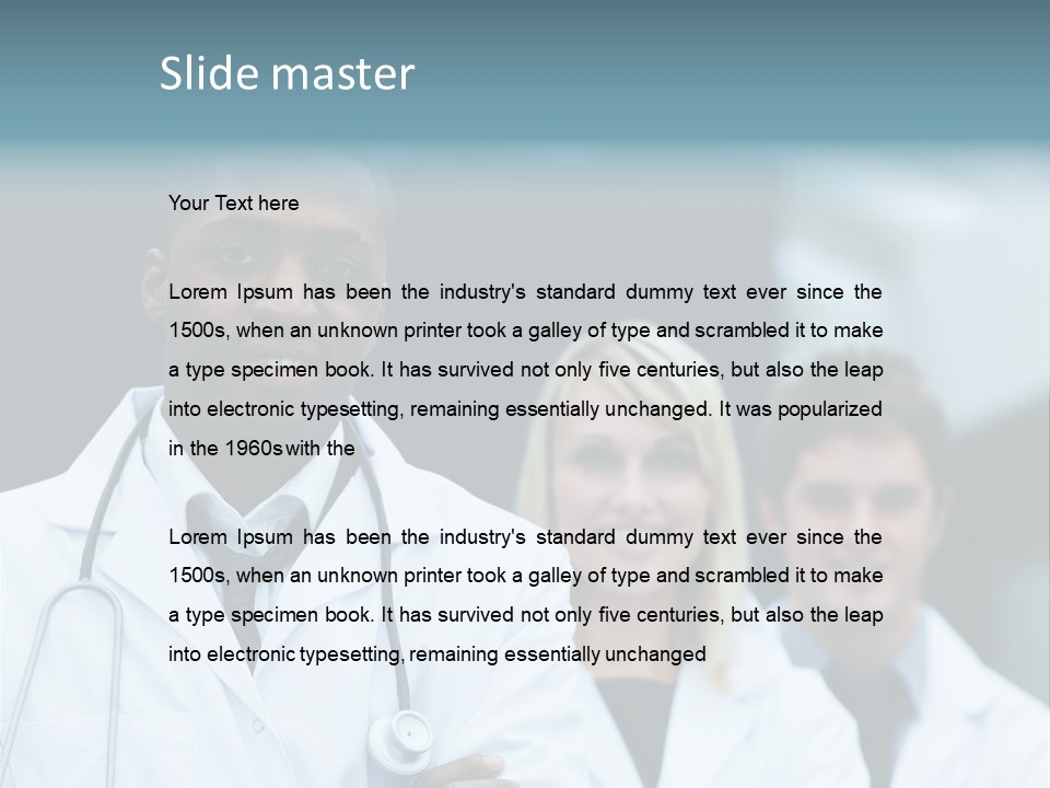 African Group Female PowerPoint Template