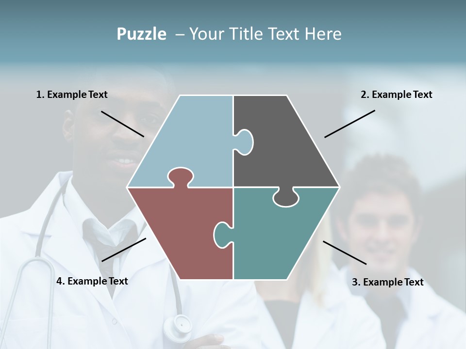 African Group Female PowerPoint Template