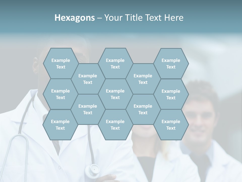 African Group Female PowerPoint Template