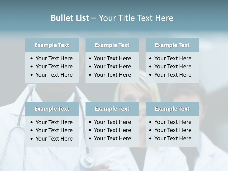 African Group Female PowerPoint Template