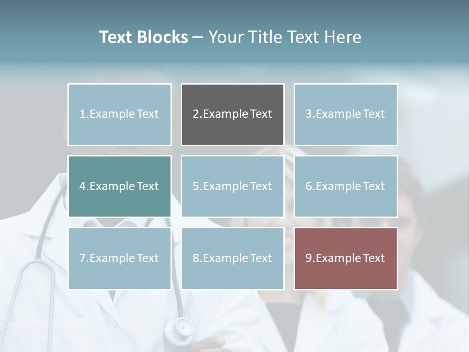 African Group Female PowerPoint Template