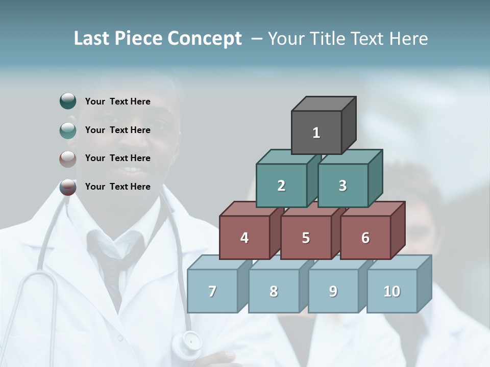 African Group Female PowerPoint Template