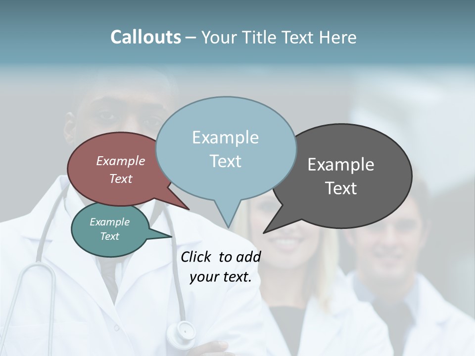 African Group Female PowerPoint Template