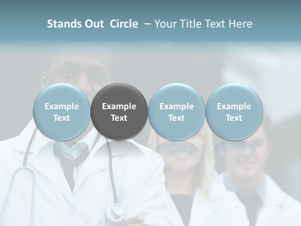 African Group Female PowerPoint Template