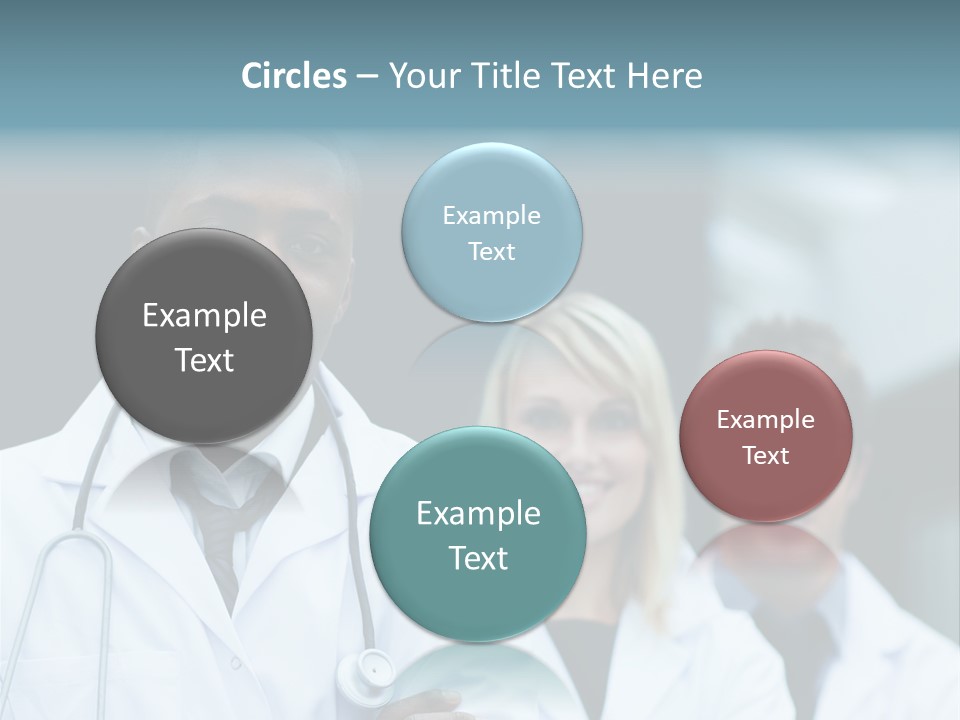 African Group Female PowerPoint Template