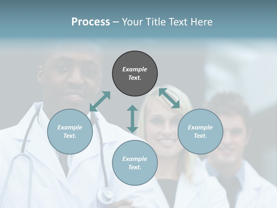 African Group Female PowerPoint Template