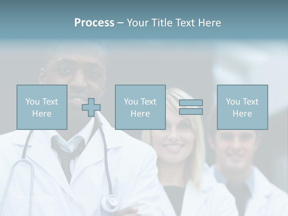 African Group Female PowerPoint Template