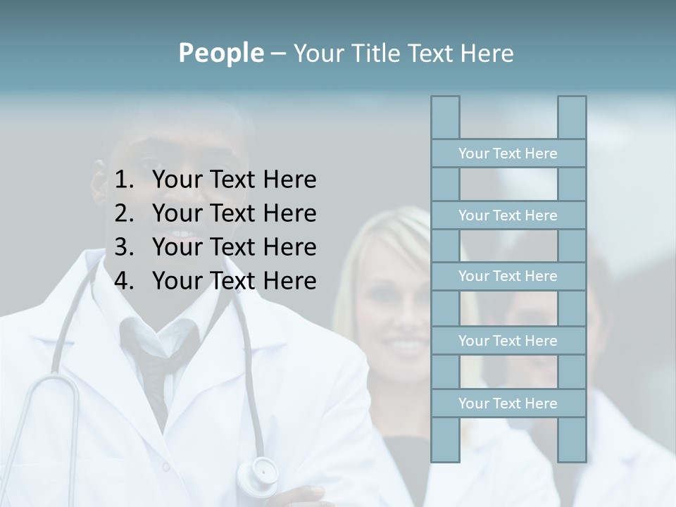 African Group Female PowerPoint Template