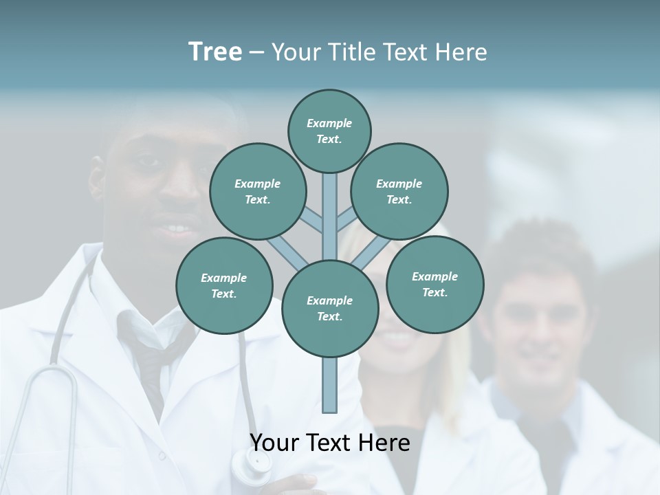 African Group Female PowerPoint Template