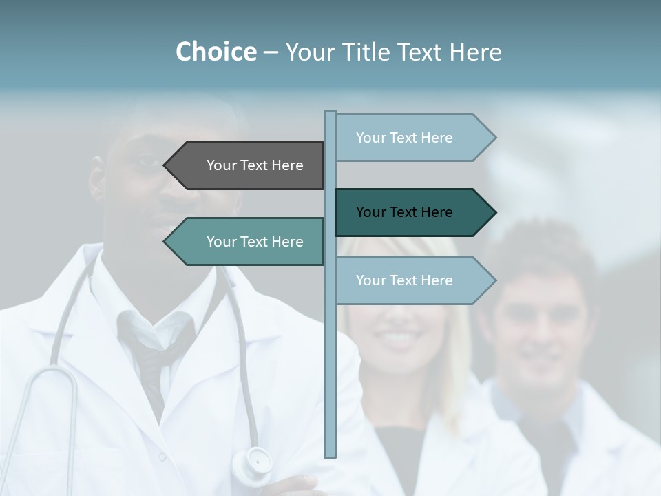 African Group Female PowerPoint Template