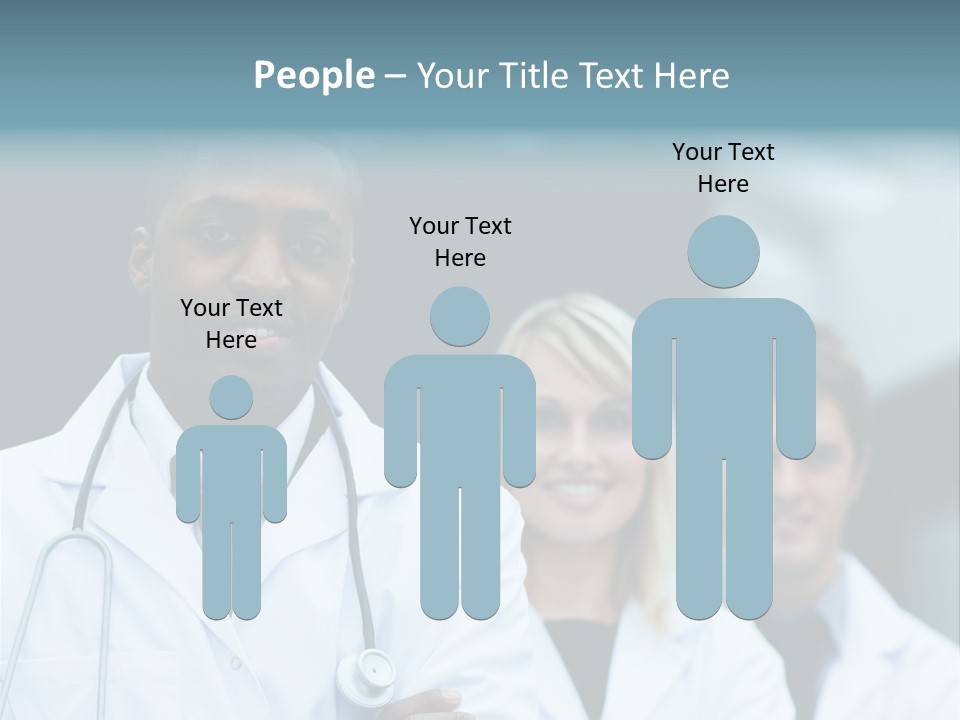 African Group Female PowerPoint Template