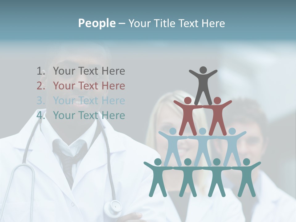 African Group Female PowerPoint Template