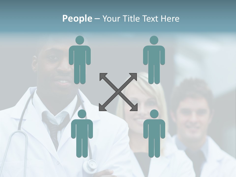 African Group Female PowerPoint Template