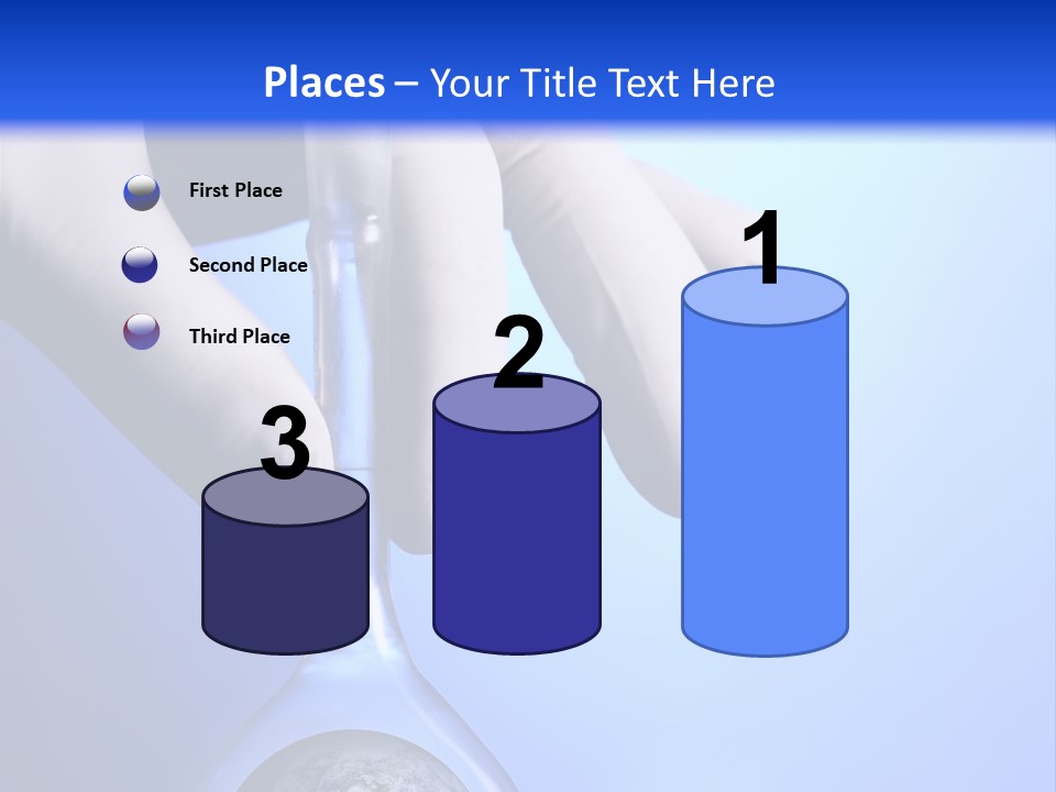 Healthcare Threedimensional Concepts PowerPoint Template